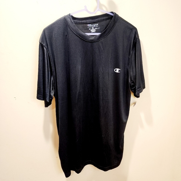 CHAMPION Men's Black Short Sleeves Tshirt Size XL NWT - Picture 6 of 11